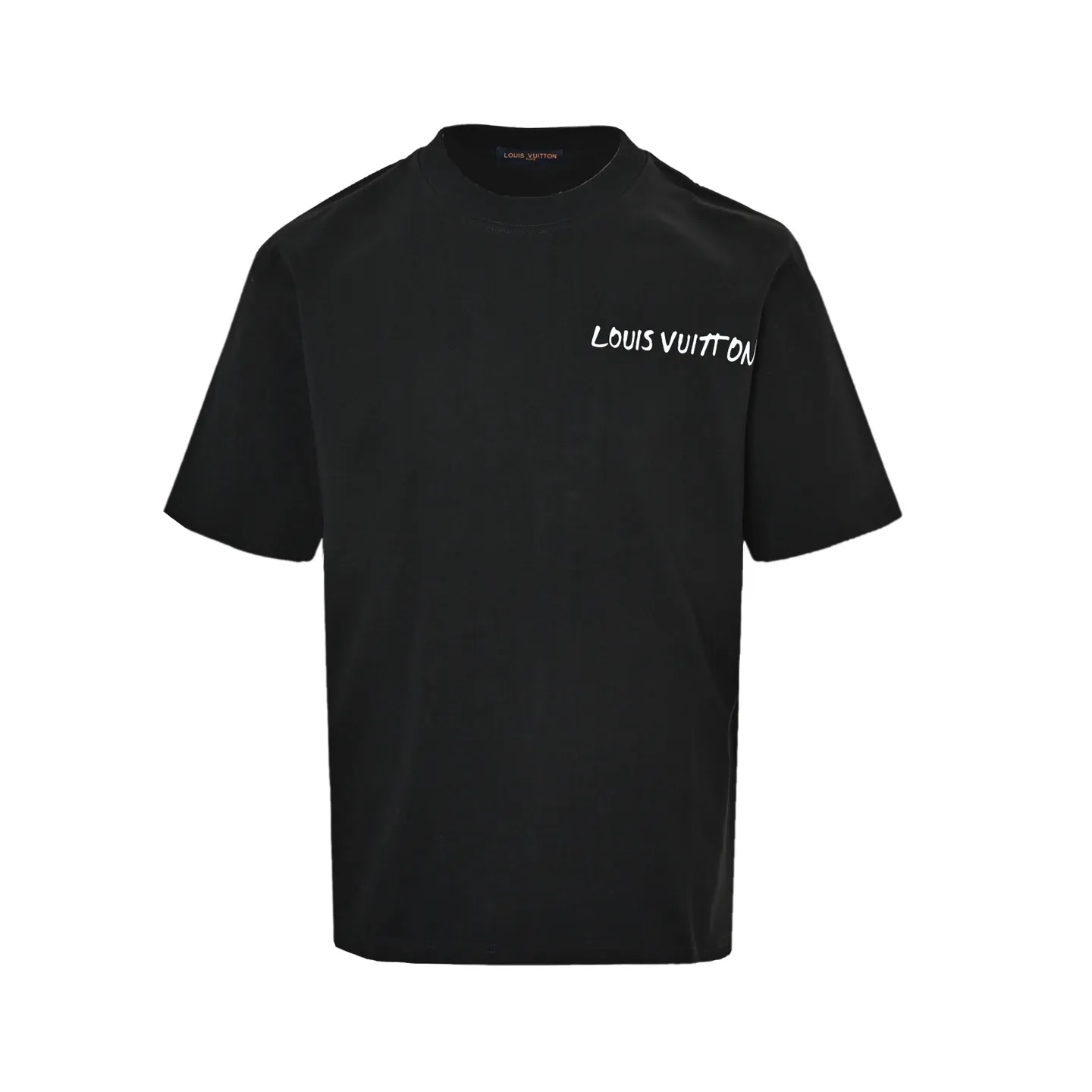 Louis Vuitton/Louis Vuitton short sleeves with slogan printed letters on the chest